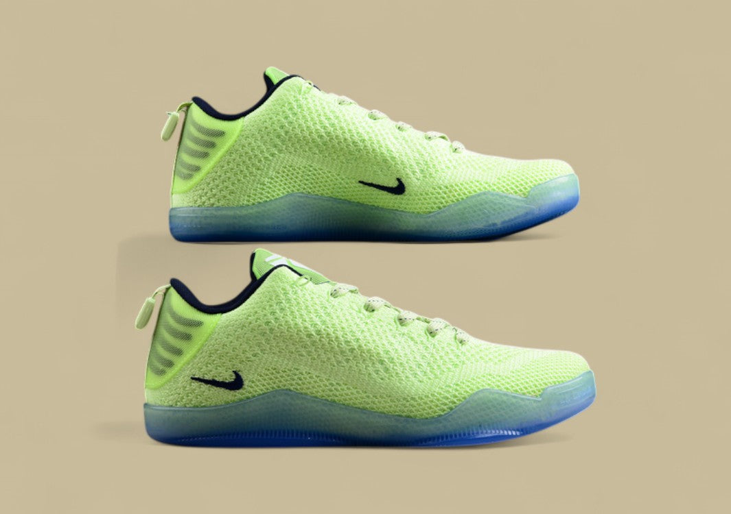 Kobe 11 Elite Low 4KB Ghost of Christmas Past Liquid Lime/Dark Obsidian