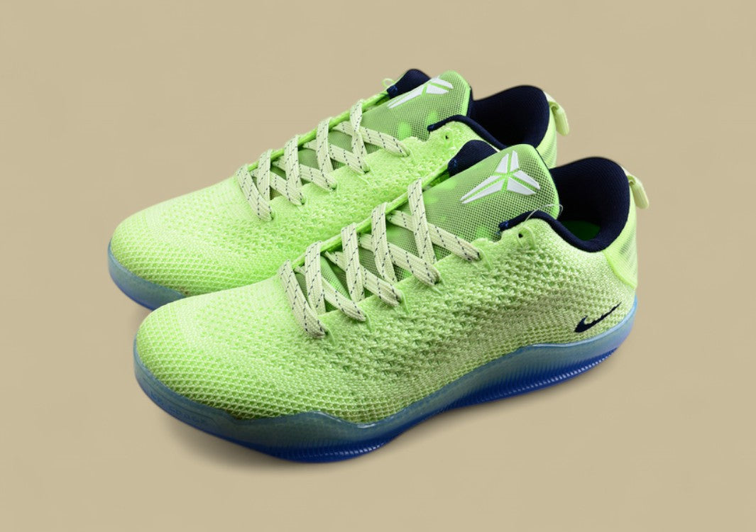 Kobe 11 Elite Low 4KB Ghost of Christmas Past Liquid Lime/Dark Obsidian