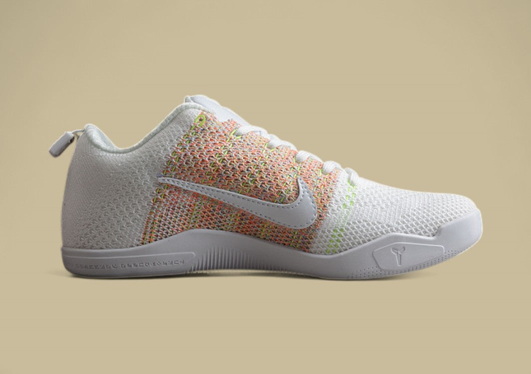 Kobe 11 Elite Low 4KB White/Multi-Color/White
