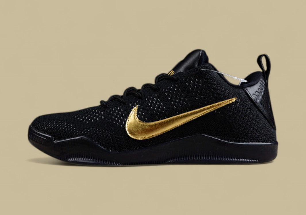 Kobe 11 Elite Low Fade to Black Black/Black/Gold