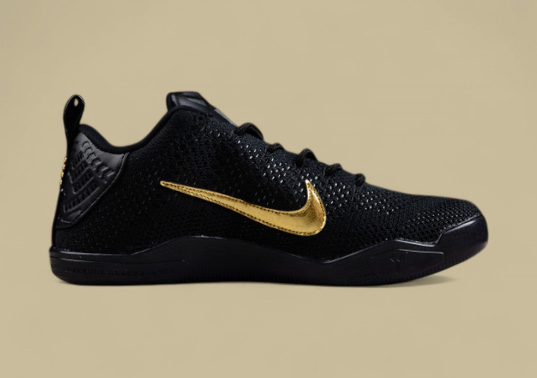 Kobe 11 Elite Low Fade to Black Black/Black/Gold