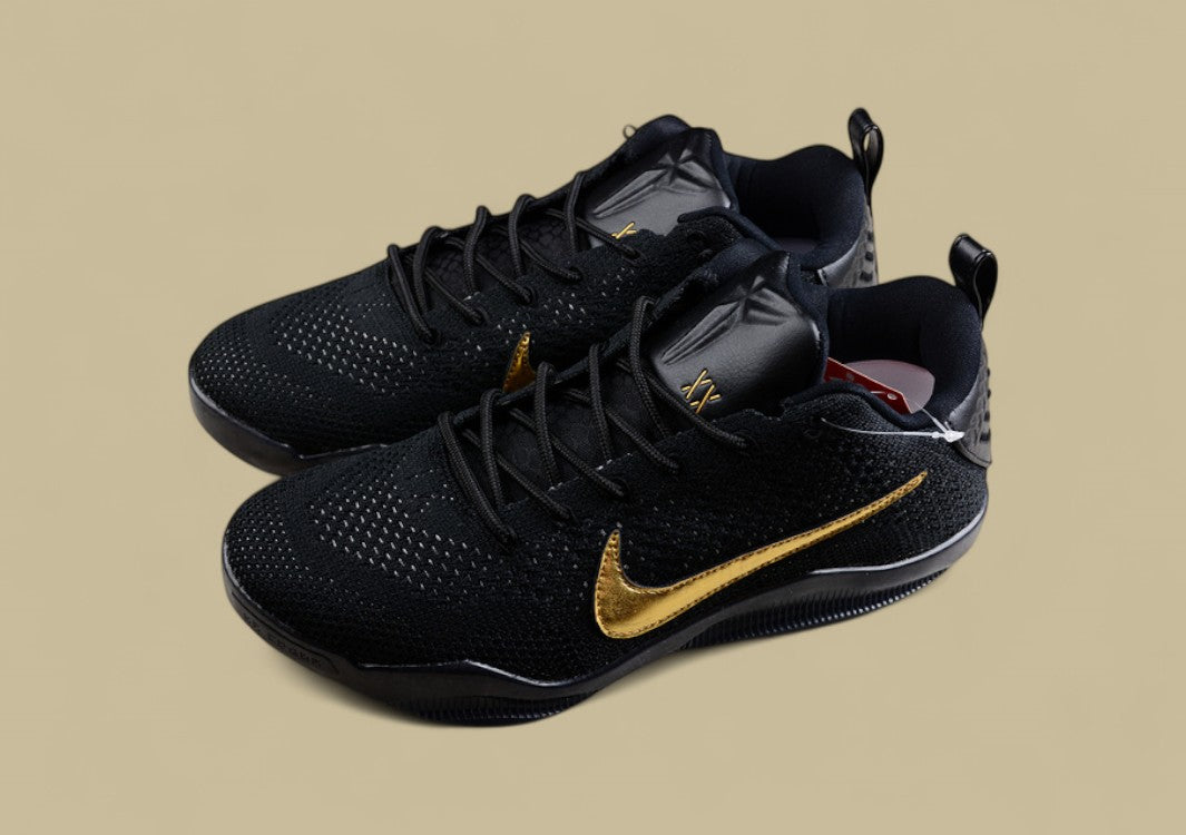 Kobe 11 Elite Low Fade to Black Black/Black/Gold