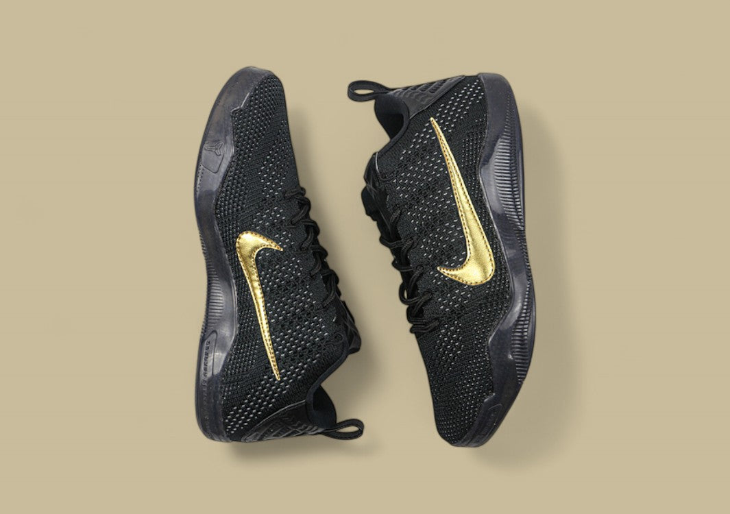 Kobe 11 Elite Low Pale Horse LR Black/Black/Metallic Gold