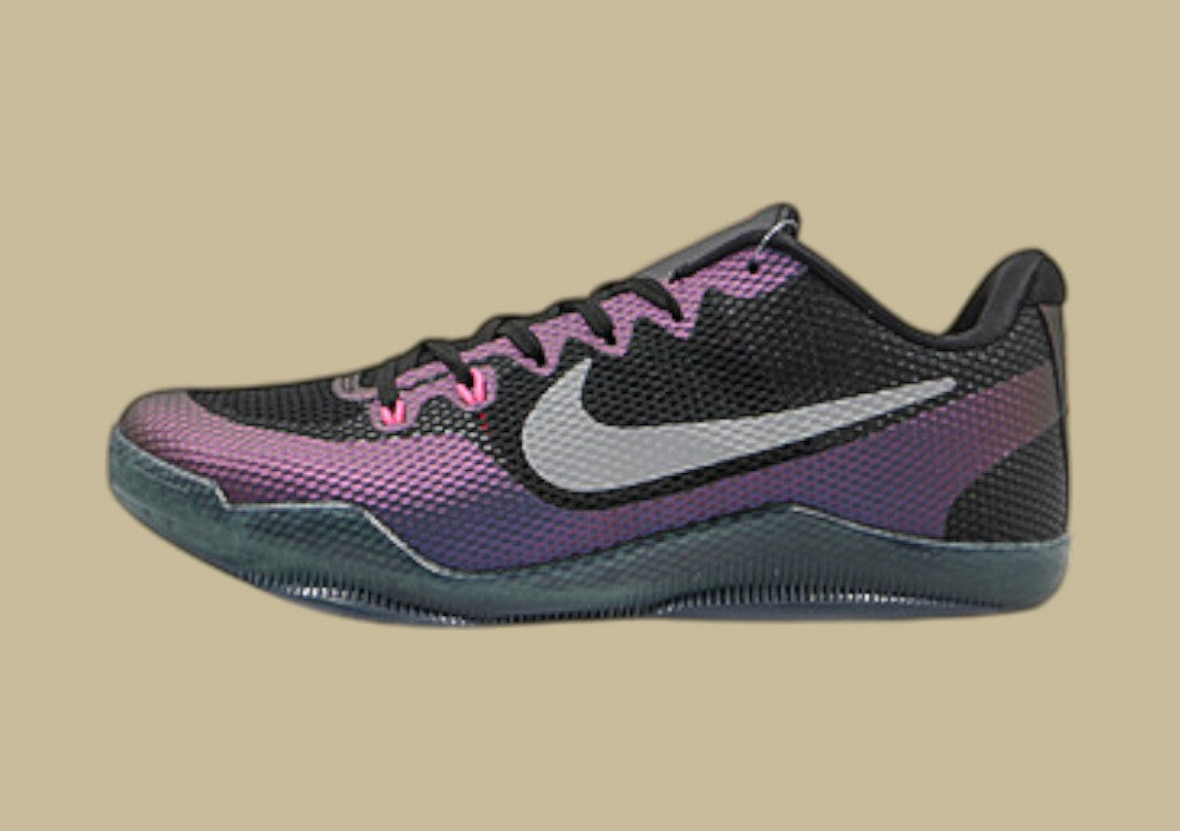 Kobe 11 Invisibility Cloak Black/Purple Smoke-Purple Smoke/Wolf Grey