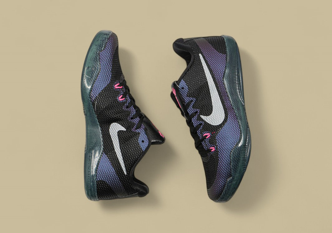 Kobe 11 Invisibility Cloak Black/Purple Smoke-Purple Smoke/Wolf Grey