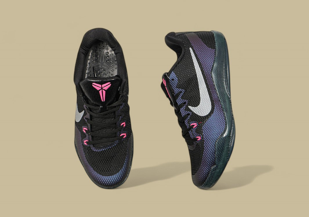 Kobe 11 Invisibility Cloak Black/Purple Smoke-Purple Smoke/Wolf Grey