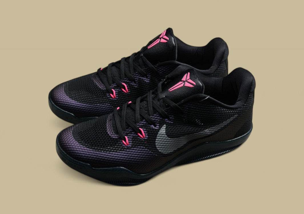 Kobe 11 Invisibility Cloak Black/Purple Smoke-Purple Smoke/Wolf Grey