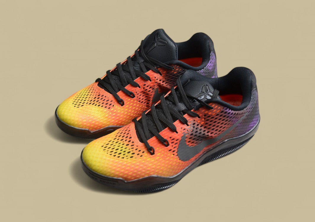Kobe 11 LA Sunset Black/Black/Orange