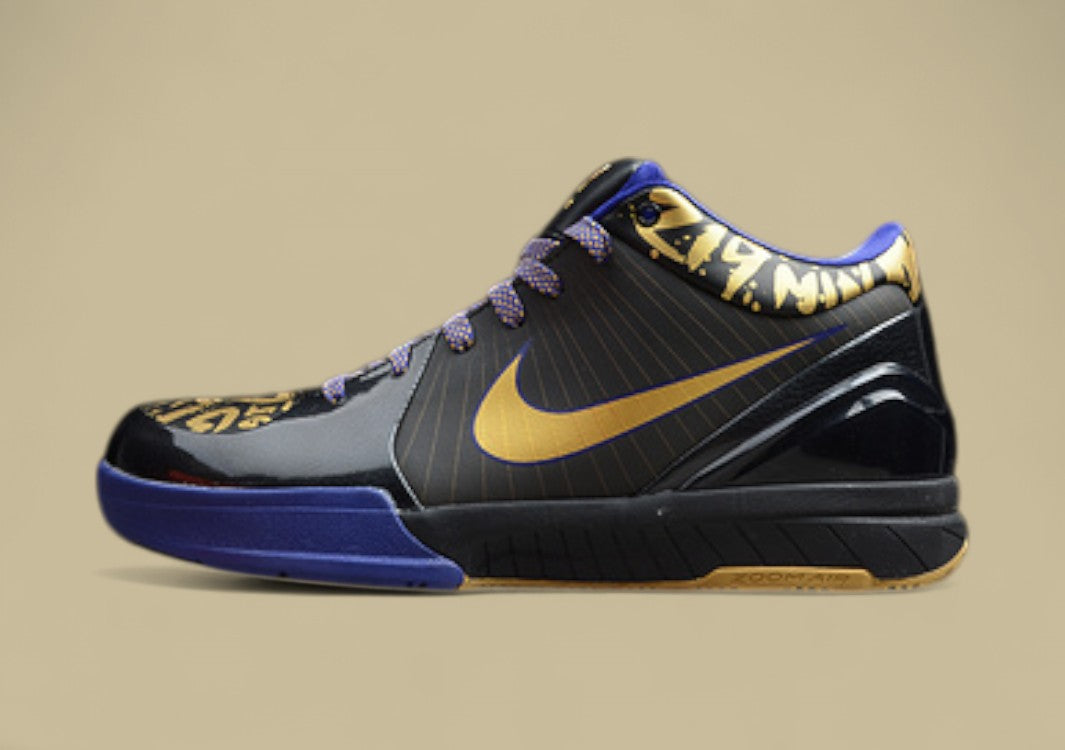 Kobe 4 NBA Finals MVP Away Black/Metallic Gold-Concord