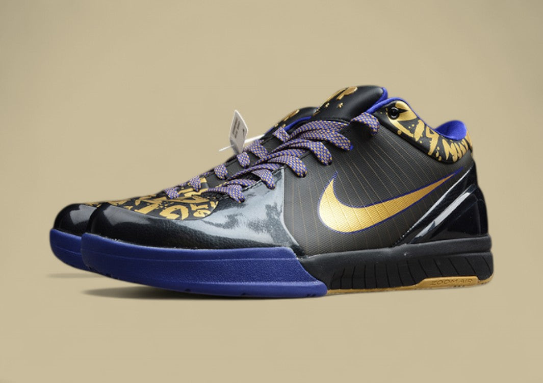 Kobe 4 NBA Finals MVP Away Black/Metallic Gold-Concord