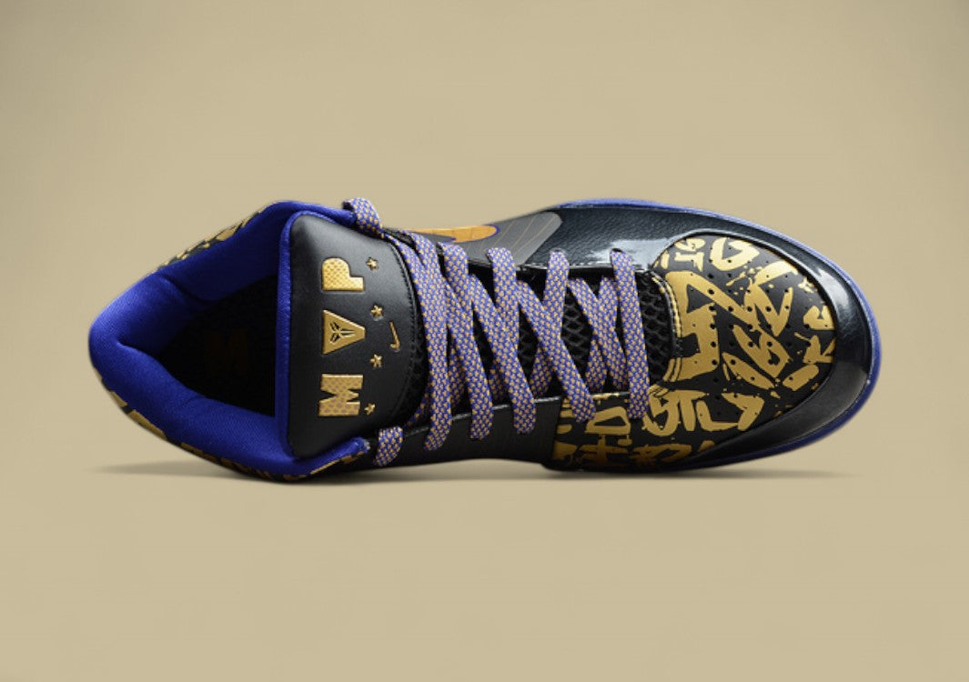Kobe 4 NBA Finals MVP Away Black/Metallic Gold-Concord