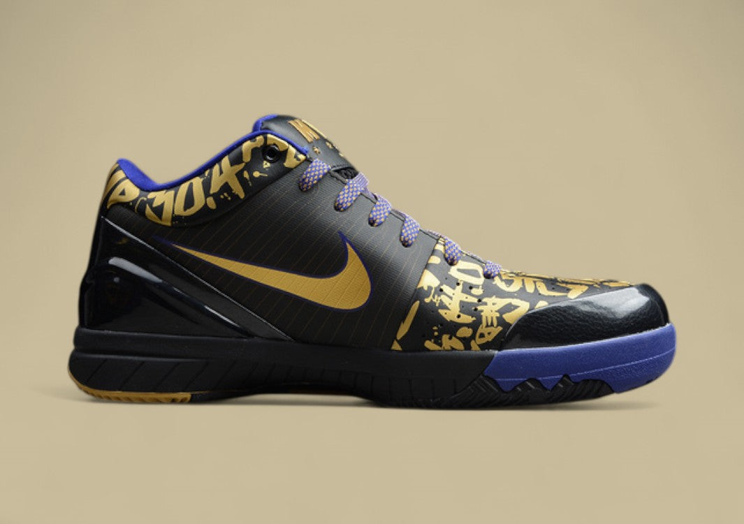 Kobe 4 NBA Finals MVP Away Black/Metallic Gold-Concord
