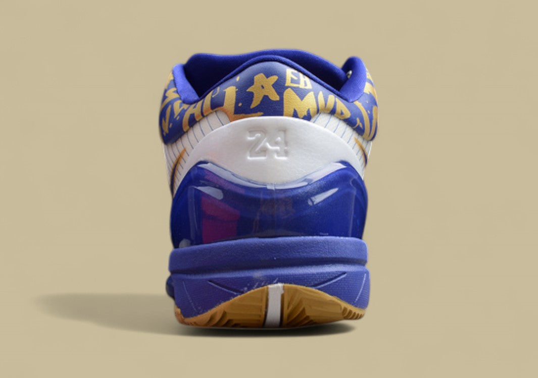 Kobe 4 NBA Finals MVP Home White/Varsity Purple-Metallic Gold