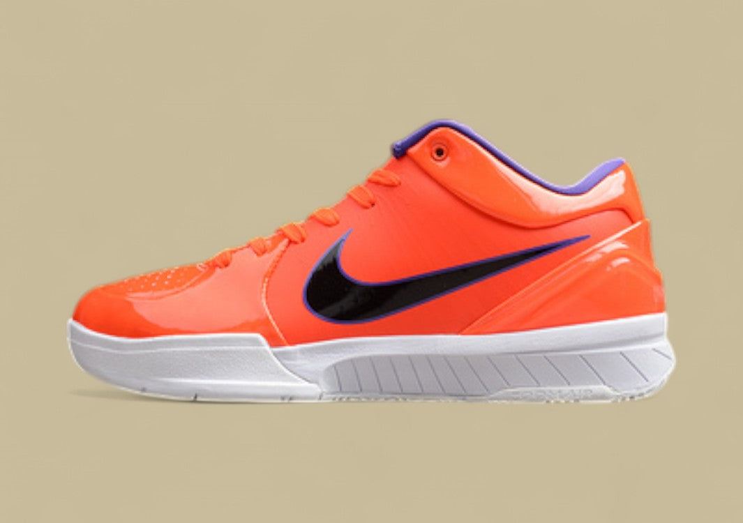 Kobe 4 Protro Undefeated Phoenix Suns Orange/Black/White