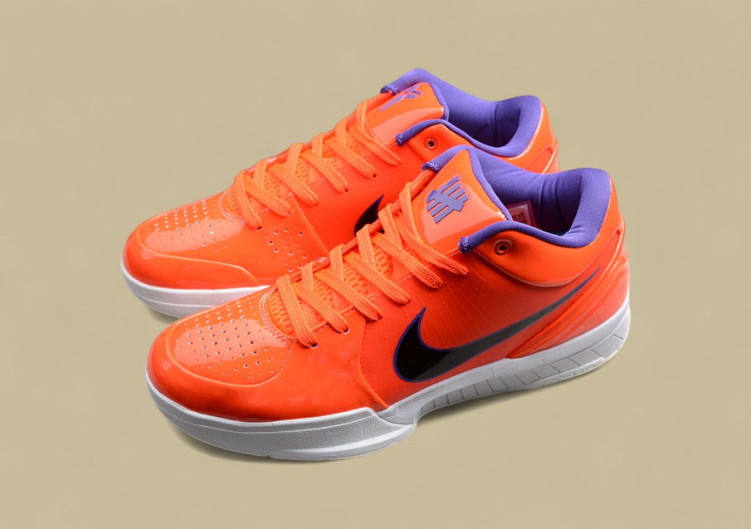 Kobe 4 Protro Undefeated Phoenix Suns Orange/Black/White