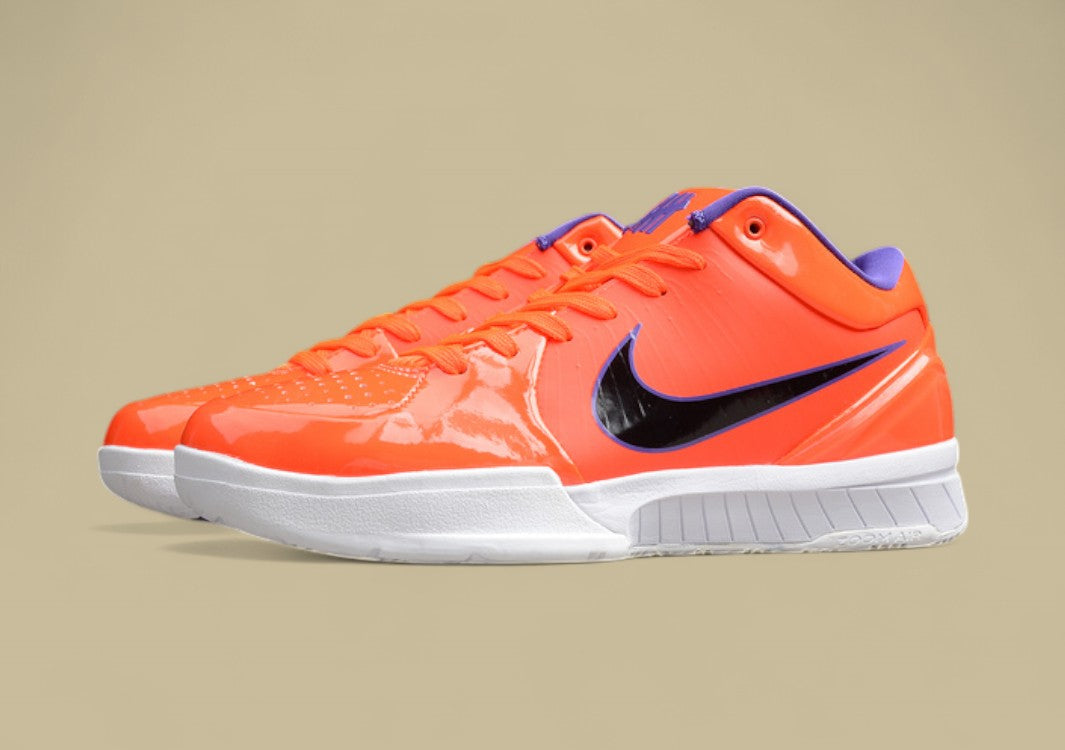 Kobe 4 Protro Undefeated Phoenix Suns Orange/Black/White
