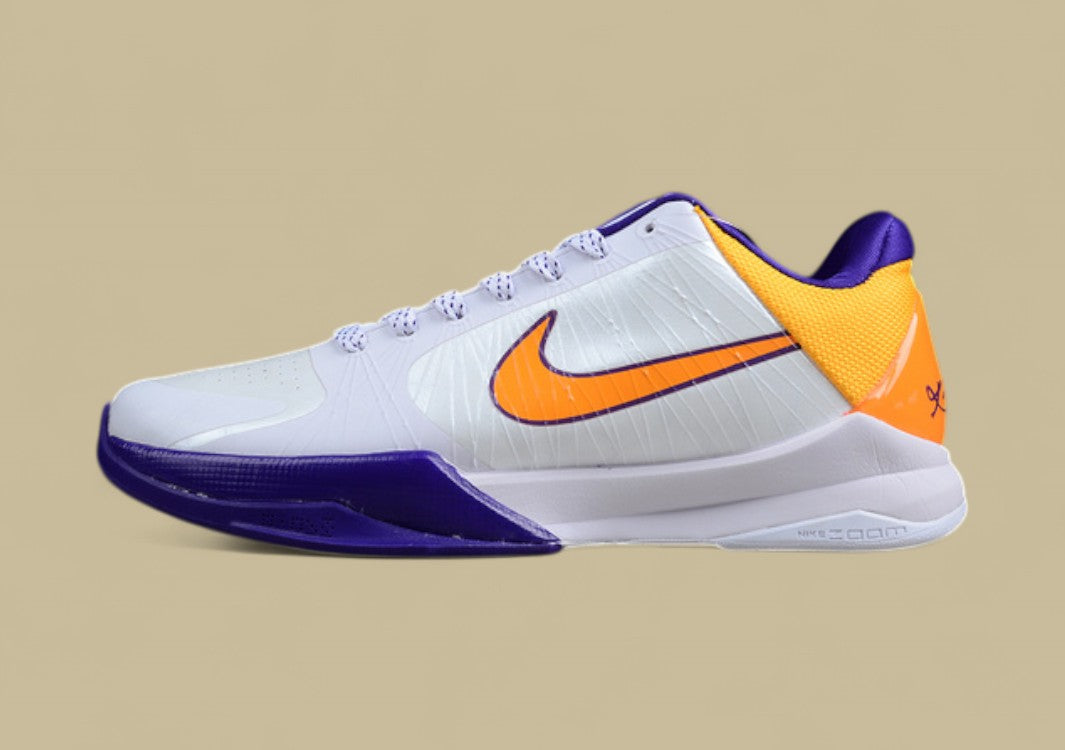 Kobe 5 Protro Alternate Bruce Lee White/Purple/Yellow