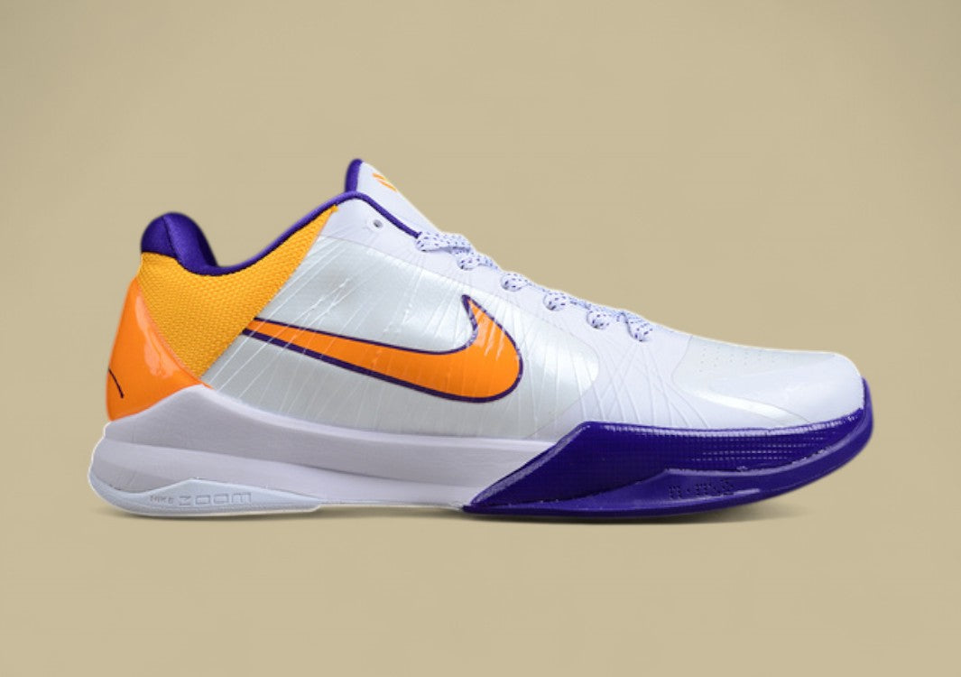 Kobe 5 Protro Alternate Bruce Lee White/Purple/Yellow