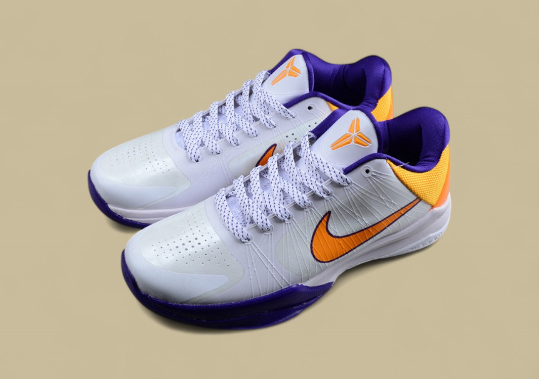 Kobe 5 Protro Alternate Bruce Lee White/Purple/Yellow