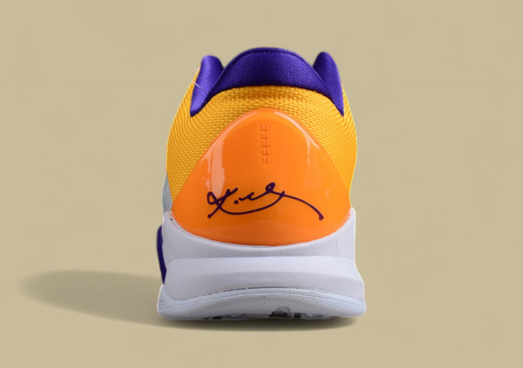 Kobe 5 Protro Alternate Bruce Lee White/Purple/Yellow