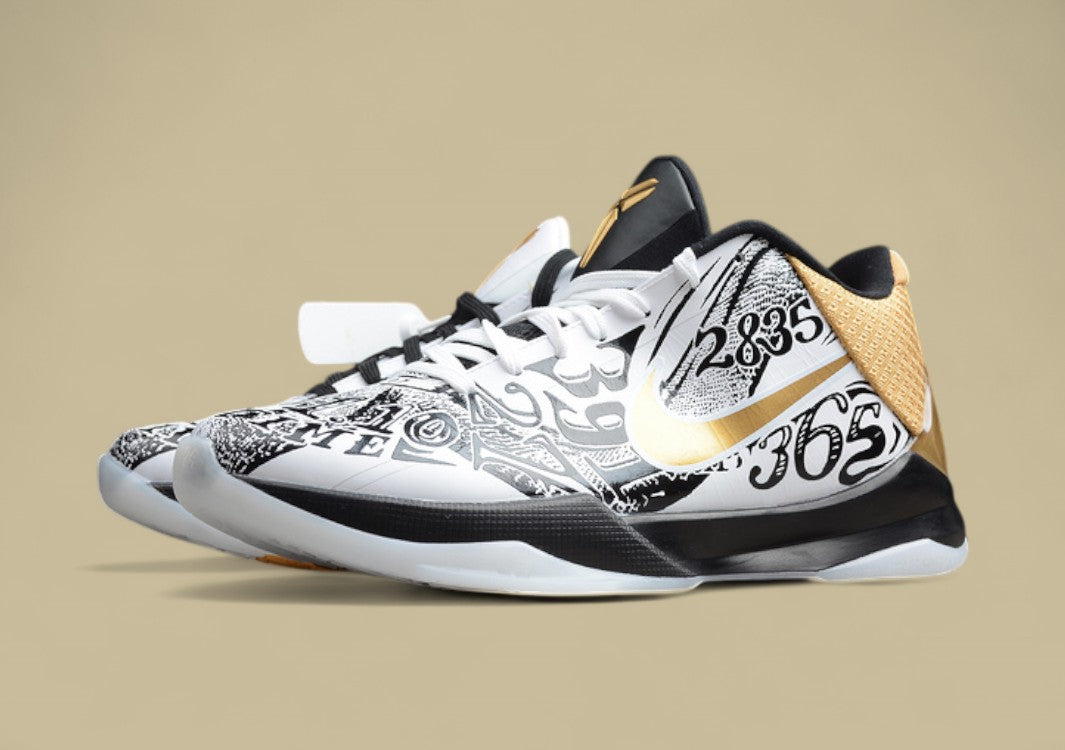 Kobe 5 Protro Black/Gold/White