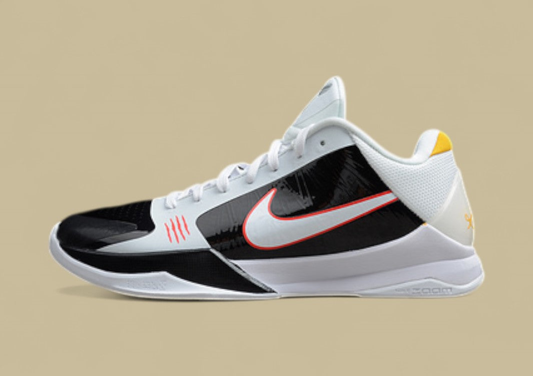 Kobe 5 Protro Black/White/Red