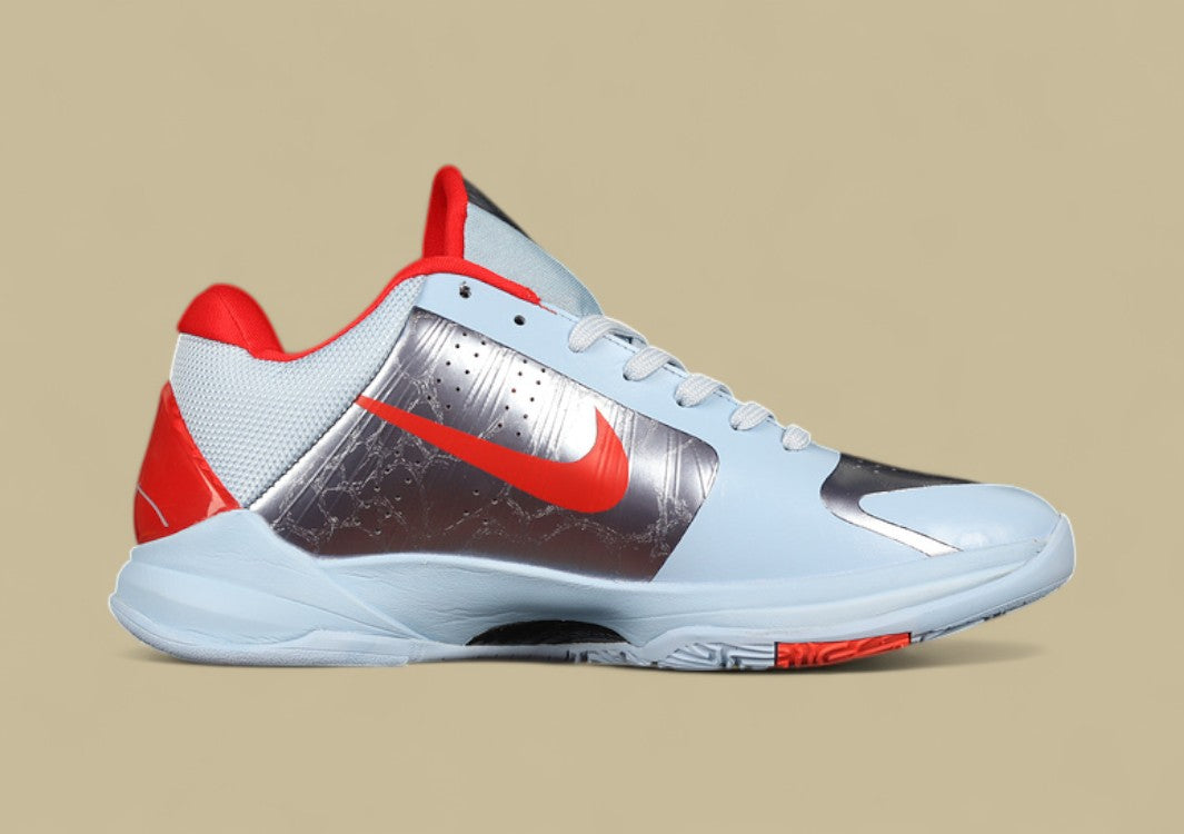 Kobe 5 Protro Bruce Lee Alternate White/Black-Comet Red