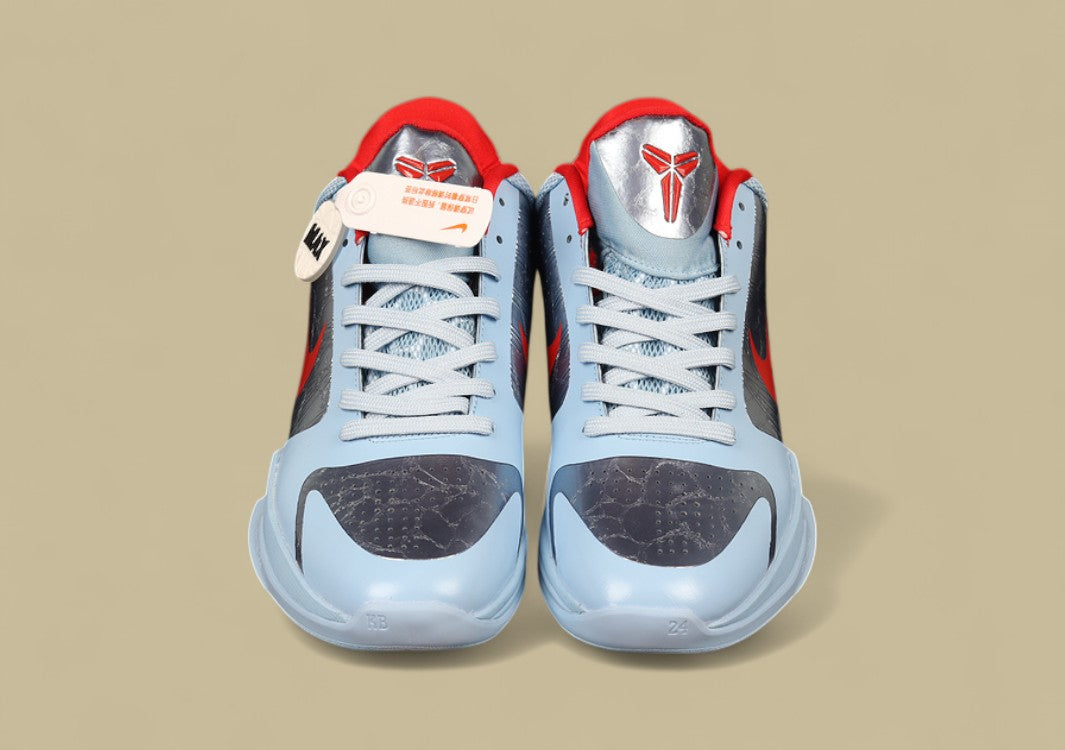 Kobe 5 Protro Bruce Lee Alternate White/Black-Comet Red