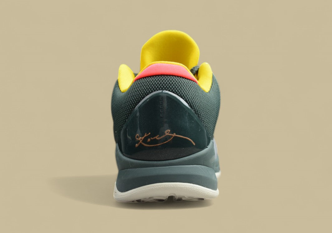 Kobe 5 Protro EYBL Forest Green/Metallic Red Bronze-Speed Yellow