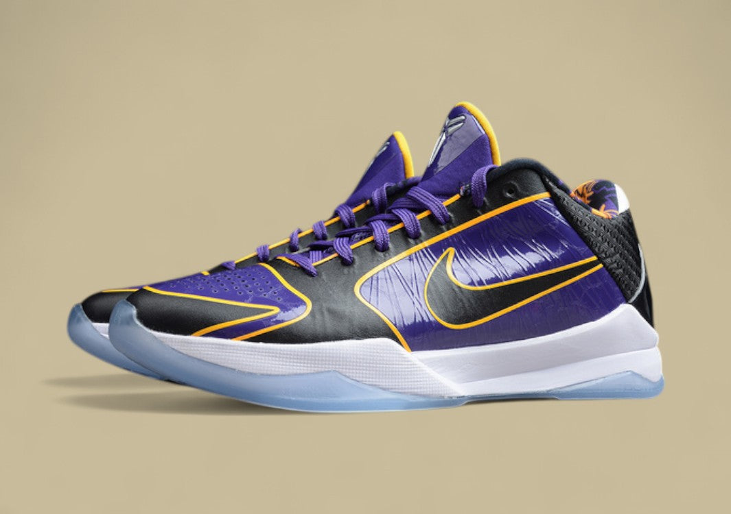 Kobe 5 Protro Lakers Court Purple/Black-Gold University