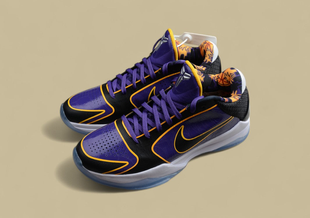 Kobe 5 Protro Lakers Court Purple/Black-Gold University