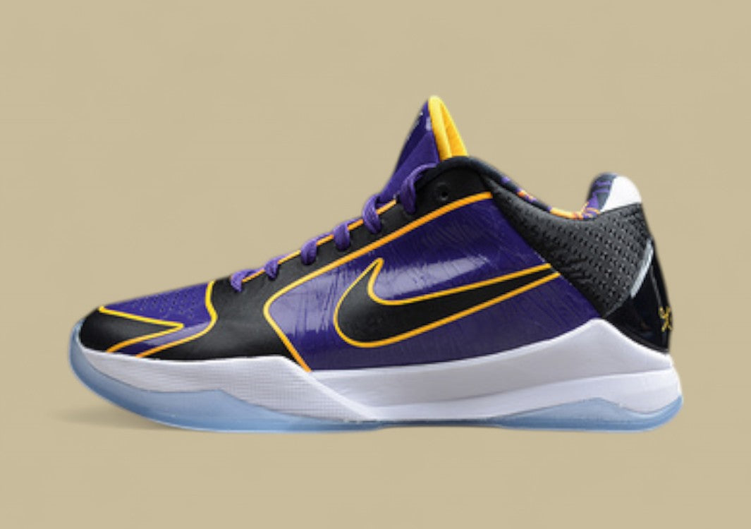 Kobe 5 Protro Lakers Court Purple/Black-Gold University