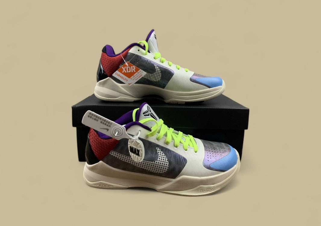 Kobe 5 Protro PJ Tucker Particle Grey/Light Cream-Sail-White