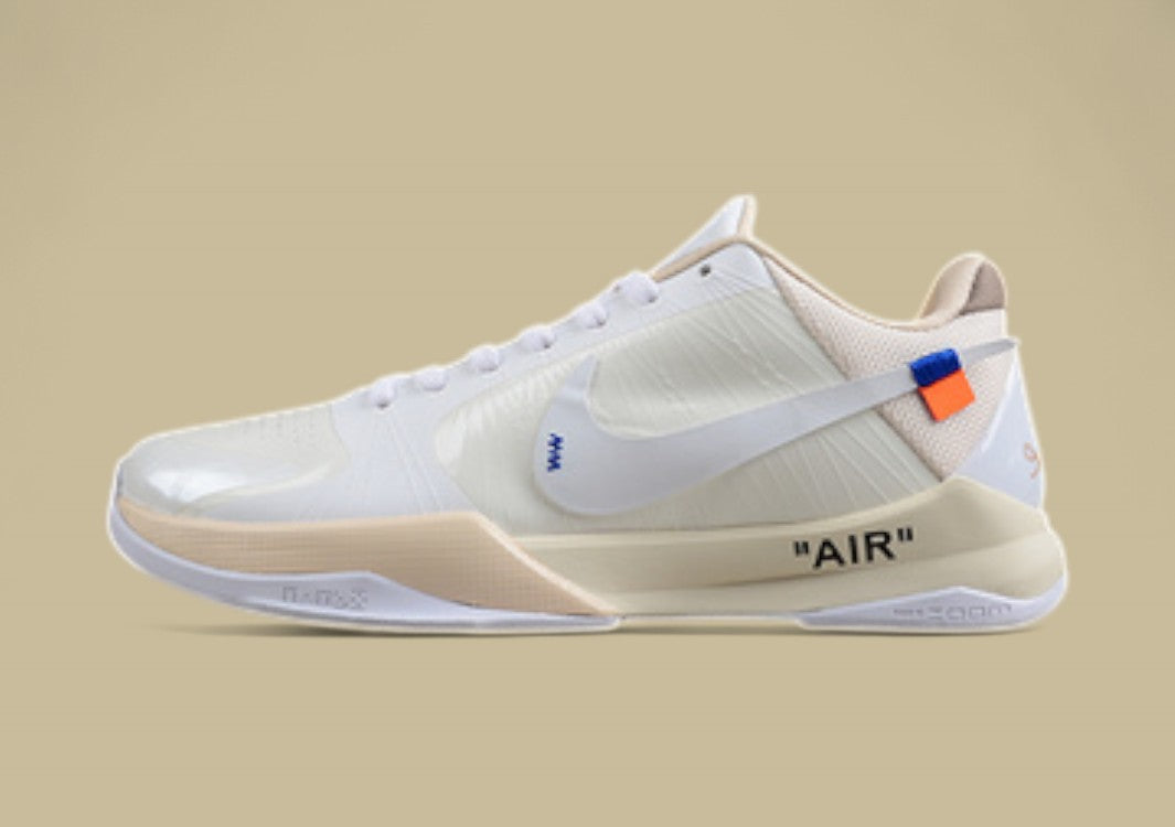 Kobe 5 Protro Undefeated Rice White