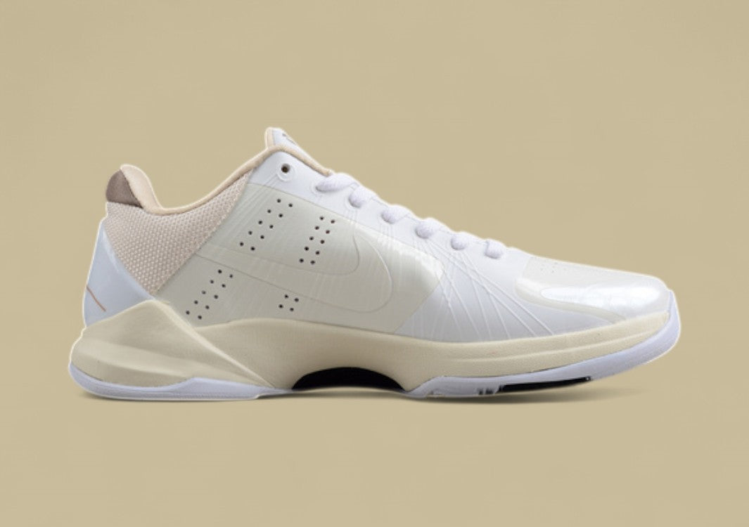 Kobe 5 Protro Undefeated Rice White