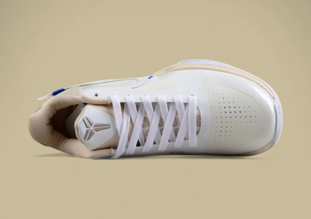 Kobe 5 Protro Undefeated Rice White