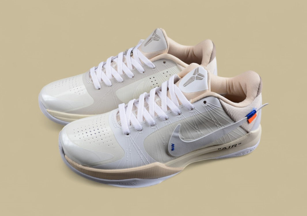 Kobe 5 Protro Undefeated Rice White