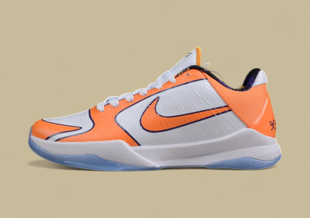 Kobe 5 Protro White/Black-Orange