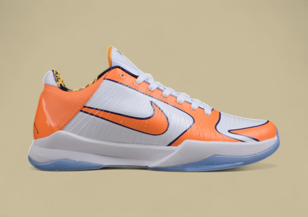 Kobe 5 Protro White/Black-Orange