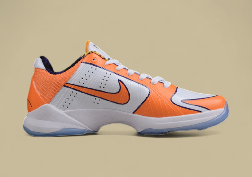 Kobe 5 Protro White/Black-Orange