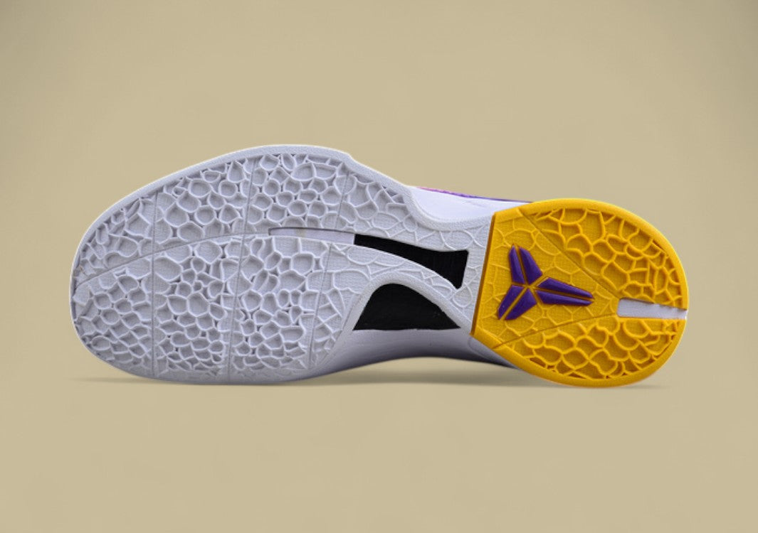 Kobe 6 Low White/Yellow/Purple