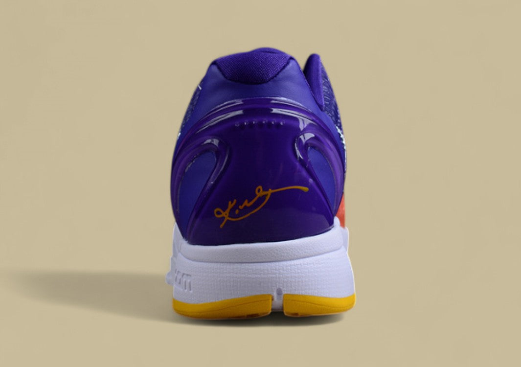 Kobe 6 Low White/Yellow/Purple