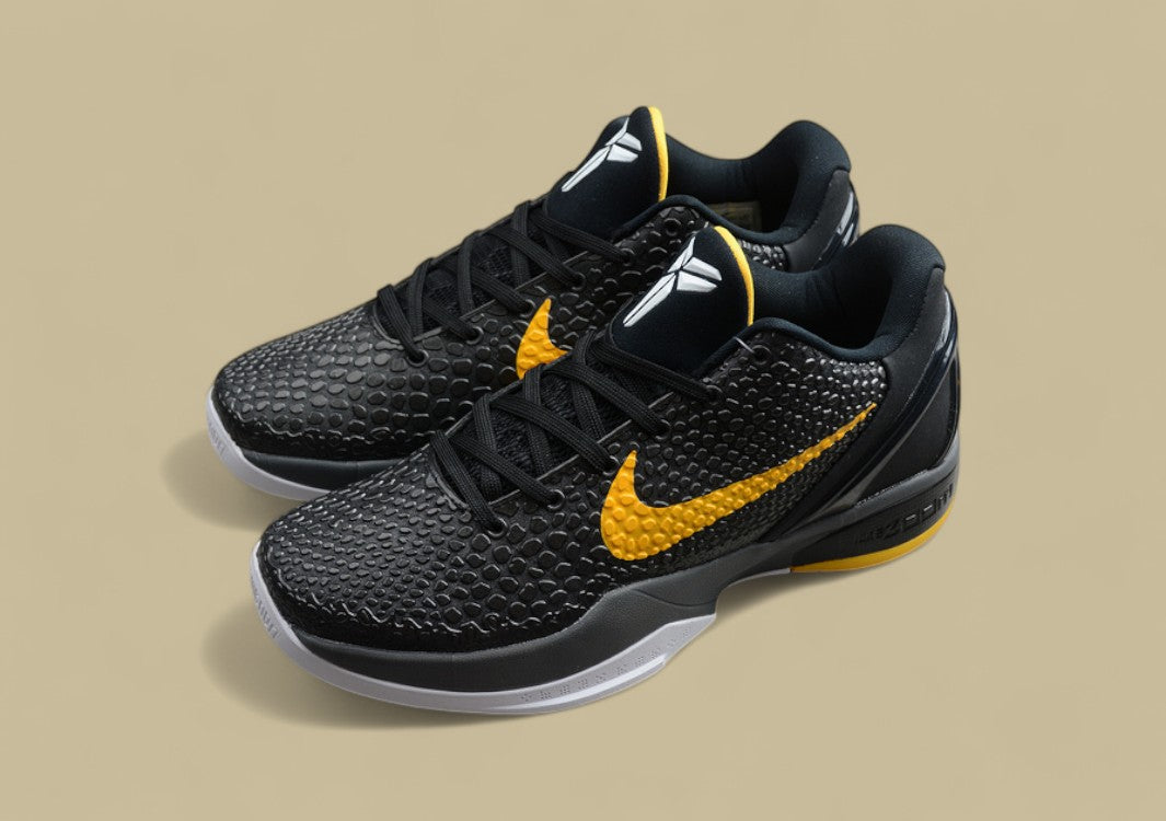 Kobe 6 Protro Del Sol Black/Dark Grey-White-Del Sol