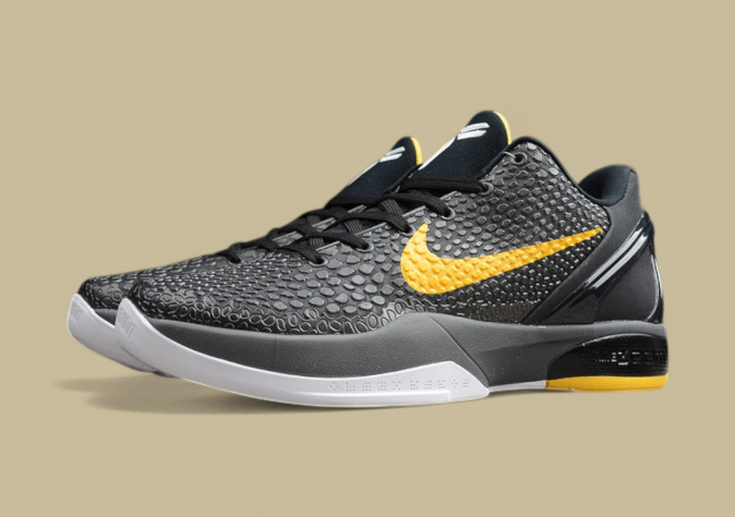 Kobe 6 Protro Del Sol Black/Dark Grey-White-Del Sol