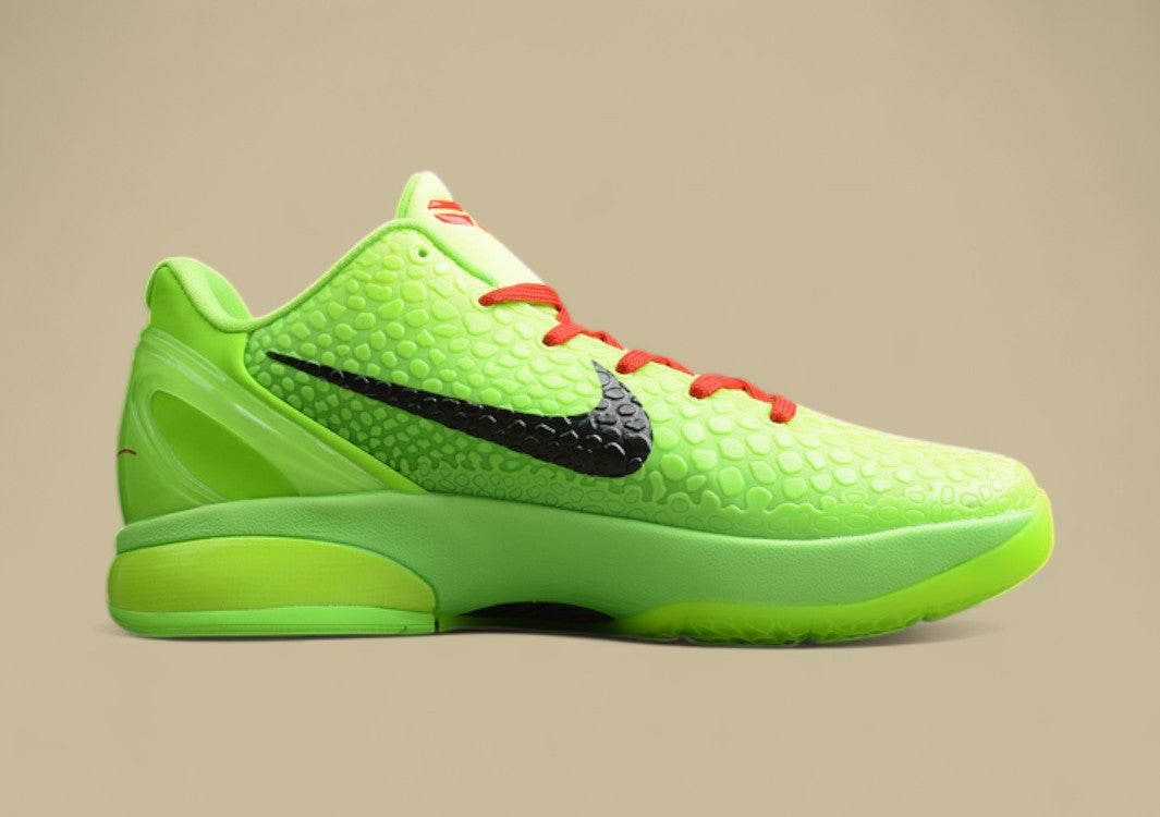 Kobe 6 Protro Grinch Green Apple/Volt/Crimson/Black