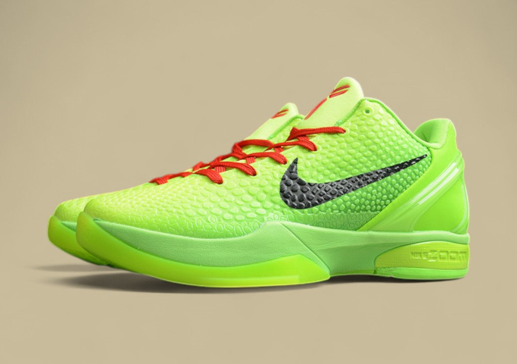 Kobe 6 Protro Grinch Green Apple/Volt/Crimson/Black