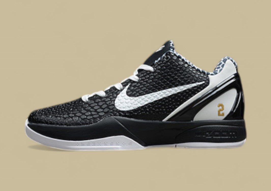 Kobe 6 Protro Mambacita Black/White-Metallic Gold
