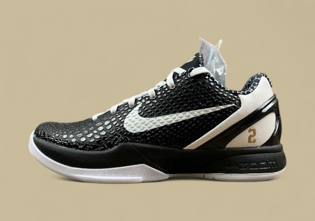 Kobe 6 Protro Mambacita Mamba Forever Black/White-Metallic Gold