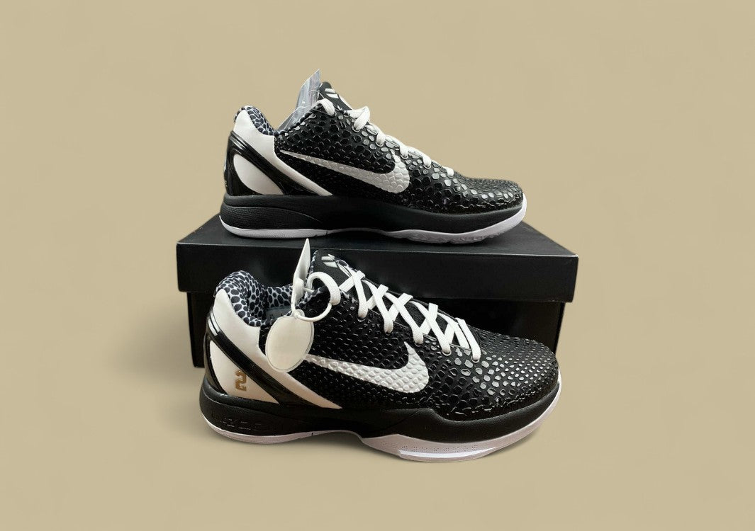 Kobe 6 Protro Mambacita Mamba Forever Black/White-Metallic Gold