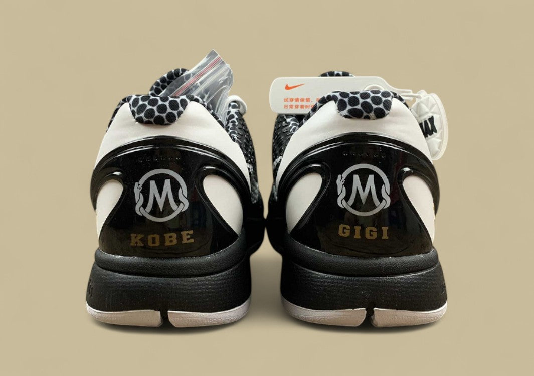 Kobe 6 Protro Mambacita Mamba Forever Black/White-Metallic Gold